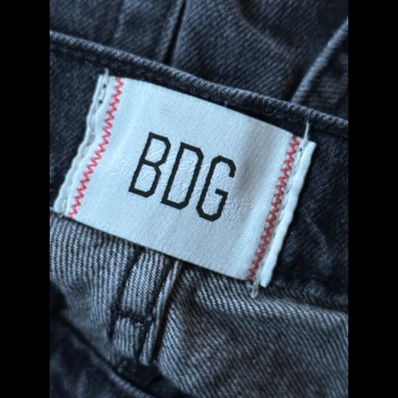 BDG Urban Outfitters Jeans 24 Womens Gray Cowgirl Straight Charcoal Denim - Picture 8 of 11